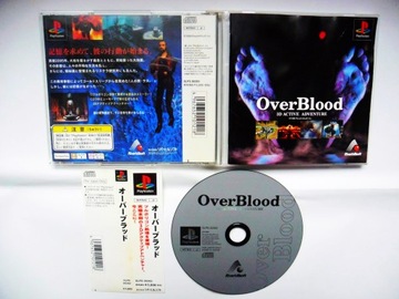 Gra Overblood - A 3D Active Adventure PSX PS1 PSOne PS2 NTSC-J SLPS-00392