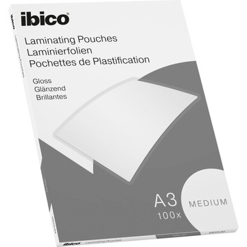 Folia do laminacji 100 mic 100 szt Medium IBICO