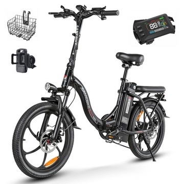 Składany Rower Elektryczny Samebike 350W 36V 12AH 80km 20