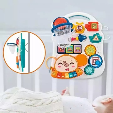 ИНТЕРАКТИВНЫЕ ХОДКИ 3в1 ДЕТСКИЙ СТОЛИК