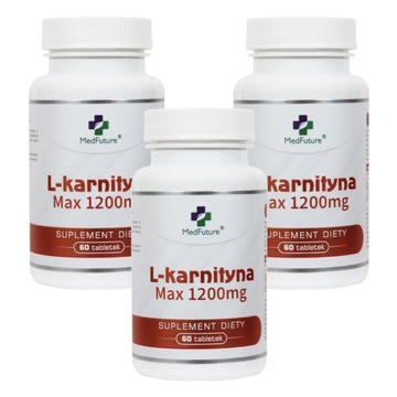 L-karnityna 180 tabletek wspomaga odchudzanie