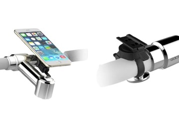 Uchwyt zaczep na rower motor telefon do iPhone Samsung HUAWEI GDN czarny