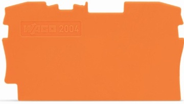 Ścianka końcowa/wewn. pomarań WAGO 2004-1292 1szt.