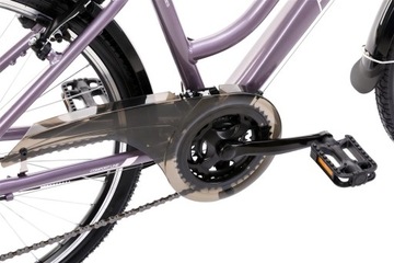 26170500-A - 17 M Велосипед ROMET Gazela 26 1 фиолетово-розовый