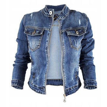 KATANA KURTKA JEANSOWA DAMSKA MŁODZIEŻOWA Denver 3