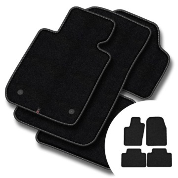 Velurové koberce Premium pro Jeep Grand Cherokee IV (WK2) 2010-2021