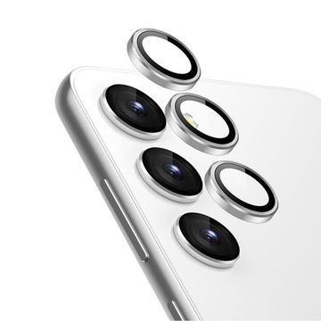 Crong Lens Ring - Szkło hartowane na obiektyw aparatu Samsung Galaxy S24 (p