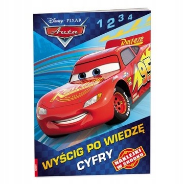 Książeczka AUTA. WYŚCIG PO WIEDZĘ. CYFRY