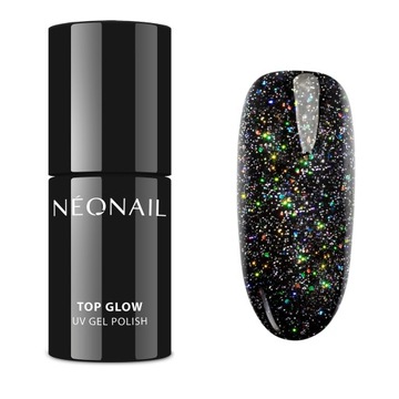 NEONAIL Top Glow hybrydowy Multicolor Holo 7.2ml