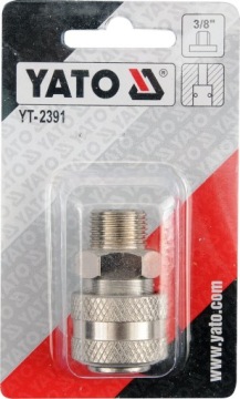 БЫСТРОСОЕДИНИТЕЛЬ TOYA D НАРУЖКА НАРУЖНАЯ РЕЗЬБА 3/8