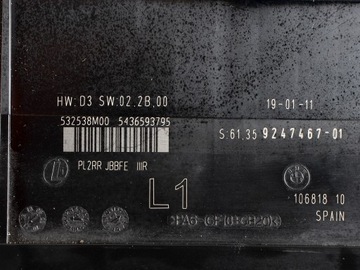 MODUL ŘÍZENÍ POHODĚ BMW E92 E93 9247467