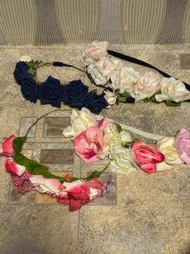 WIANEK KWIATY KWIATKI DO WŁOSÓW ACCESSORIZE CLAIRE'S PRIMARK 4 SZT