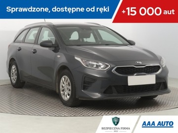 Kia Ceed III Kombi 1.4 DOHC 100KM 2019 Kia Ceed 1.4 CVVT, Salon Polska, Serwis ASO, GAZ