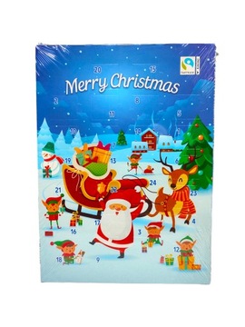 Kalendarz Adwentowy Czekoladki Merry Christmas