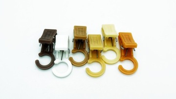 Лягушки для деревянных карнизов - 50 шт. Коричневый