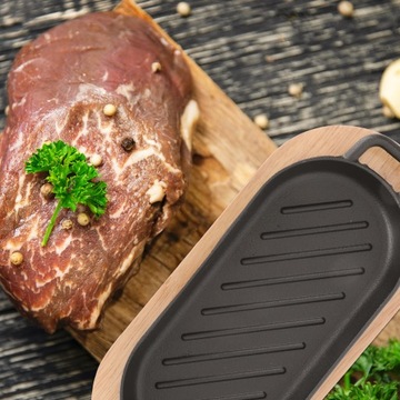 PŁYTA Z NIEPRZYWIERAJĄCĄ PŁYTĄ STEK TOMAHAWK 2 ZESTAWY