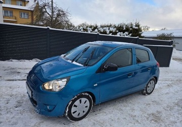 Mitsubishi Space Star Hatchback 5d 1.0 71KM 2015 Mitsubishi Space Star Swiezo sprowadzony Ubezpieczony Zarejestrowany Nowe, zdjęcie 1