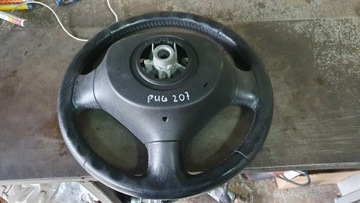 PEUGEOT 207 - VOLANT KOŽENÁ KŮŽE