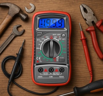 МУЛЬТИМЕТР ЦИФРОВОЙ ТОК НАПРЯЖЕНИЕ ТЕСТЕР LCD УНИВЕРСАЛЬНЫЙ НАПРЯЖЕНИЕ ТЕСТЕР