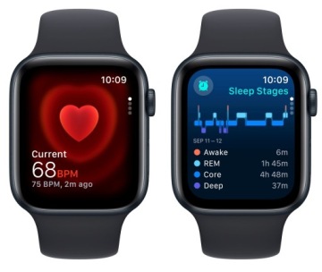 Умные часы APPLE Watch SE 2 поколения с GPS + сотовой связью, 44 мм