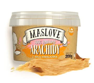 MASŁO ORZECHOWE MASLOVE PEANUT SÓL HMALAJSKA PASTA