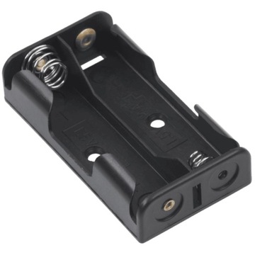 Koszyk na baterie 2x AA płaski