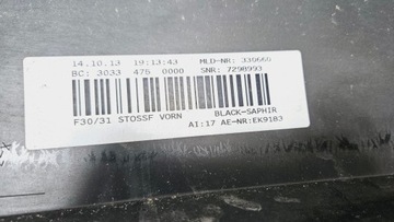 ПЕРЕДНИЙ БАМПЕР BMW 3 F30 F31 7298993