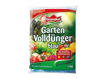 NAWÓZ OGRODNICZY GRANULAT WOREK Grandiol 3 kg