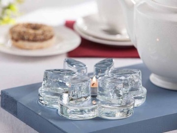 СТЕКЛЯННЫЙ НАГРЕВАТЕЛЬ ДЛЯ КУВШИНА ДЛЯ ЦВЕТОЧНЫХ СВЕЧЕЙ