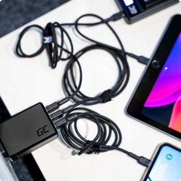 БЫСТРОЕ СЕТЕВОЕ ЗАРЯДНОЕ УСТРОЙСТВО 3x USB 30 Вт QC 3.0 PASTE SQUEER