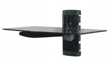 WISZĄCA PÓŁKA ŚCIENNA RTV DEKODER KONSOLA DVD 8kg