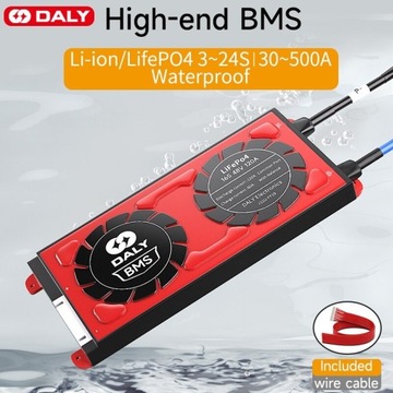 Модуль Smart BMS 16S 100A LiFePO4 Balancer BT DALY