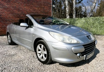 Peugeot 307 II 2006 Peugeot 307 Cabrio Klima Alu Warszawa 1.6 Benzyna 120KM, zdjęcie 28
