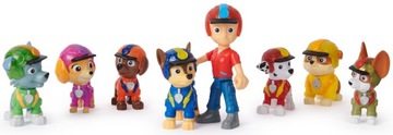 PAW PATROL JUNGLE PUPS 8 ФИГУРКИ СОБАКИ РАЙДЕР ПОВИЖНЫЕ ФИГУРКИ PAW PATROL
