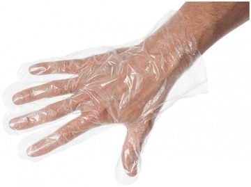 10000шт. ОДНОРАЗОВЫЕ ПЕРЧАТКИ ИЗ ФОЛЬГИ HDPE