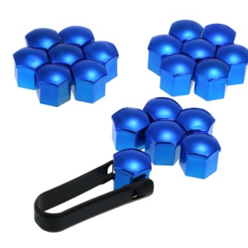 NAKRĘTKI 20SZT UNIWERSALNE 17MM NAKRĘTKI DO KÓŁ