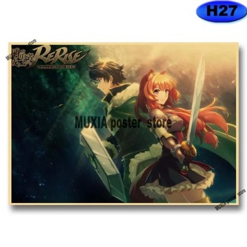 Plakat na płótnie Seksowne Anime powstanie bohater
