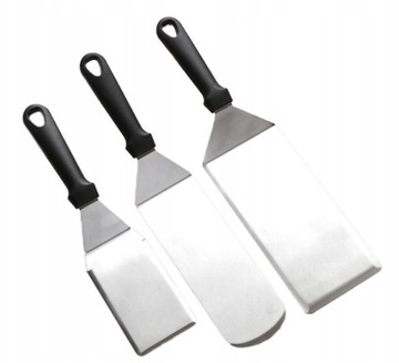 Professional Spatula Set: Stainless Steel Pancake