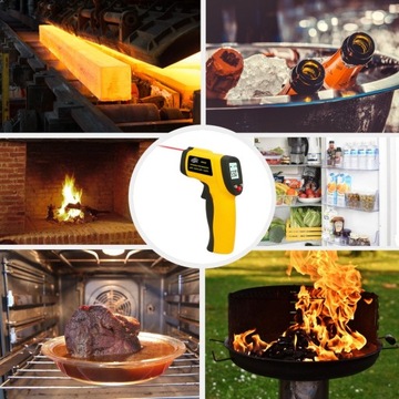 Лазерный пирометр Бесконтактный термометр -50 +550°C