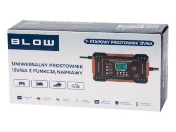 АВТОМАТИЧЕСКИЙ ИНТЕЛЛЕКТУАЛЬНЫЙ ВЫПРЯМИТЕЛЬ ЗАРЯДНОЕ УСТРОЙСТВО LCD 12V 6A