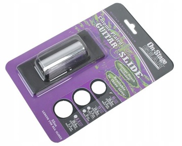 On Stage Chrome Guitar Slide 9T THICK z pokrowcem