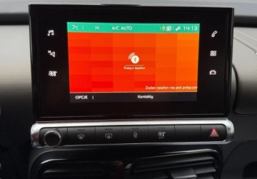 Citroen C4 Cactus Crossover Facelifting 1.2 PureTech 110KM 2018 Citroen C4 Cactus Automat, Salon Polska. Serwis ASO,1 rej 2019 rok. Navi,K, zdjęcie 3