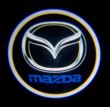 Lampka LED Mazda 6 Projektor Logo Drzwi Emblemat Auto Tuning Światło HD