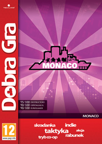 MONACO FV nowa folia sklep gra akcji pudełko PC