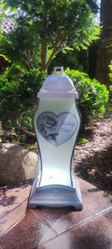 ЛАМПИОН С-3 БОЛЬШОЙ / ПОСВЯЩЕНИЕ РОДИТЕЛЯМ / ЧЕРНО-СЕРЕБРЯНЫЙ