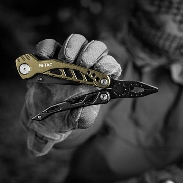 Multitool Narzędzie Wielofunkcyjne Nóż 7w1 M-TAC Type 2 + Pokrowiec