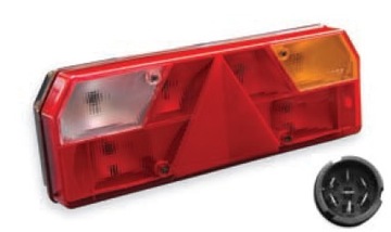 Lampa tylna zespolona naczepy SCHMITZ Z TRÓJKĄTEM