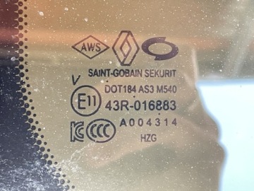 RENAULT KOLEOS II 2 СТЕКЛЯННЫЙ ЛЮК КРЫШИ