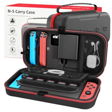 УСИЛЕННЫЙ ЧЕХОЛ ДЛЯ NINTENDO SWITCH / OLED ЧЕРНЫЙ