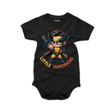 Боді дитяче Little Superhero Принт Супер героя Подарунок Baby shower